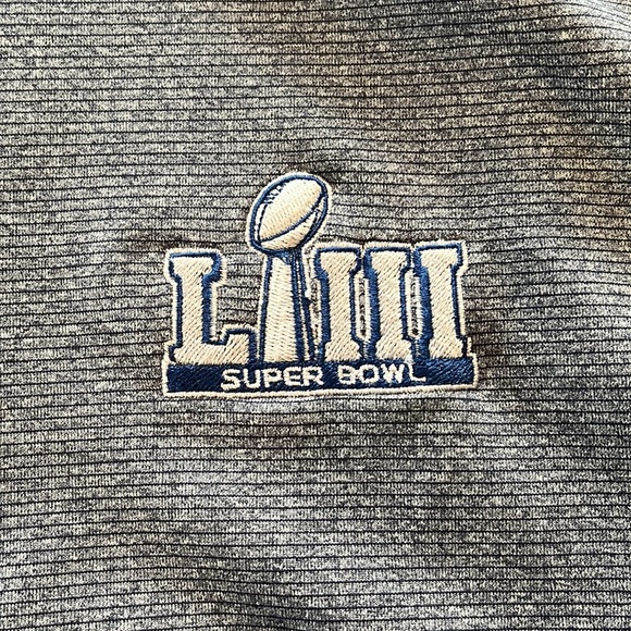 Cutter and Buck medium SUPER BOWL LIII sweater - Picture 2 of 4